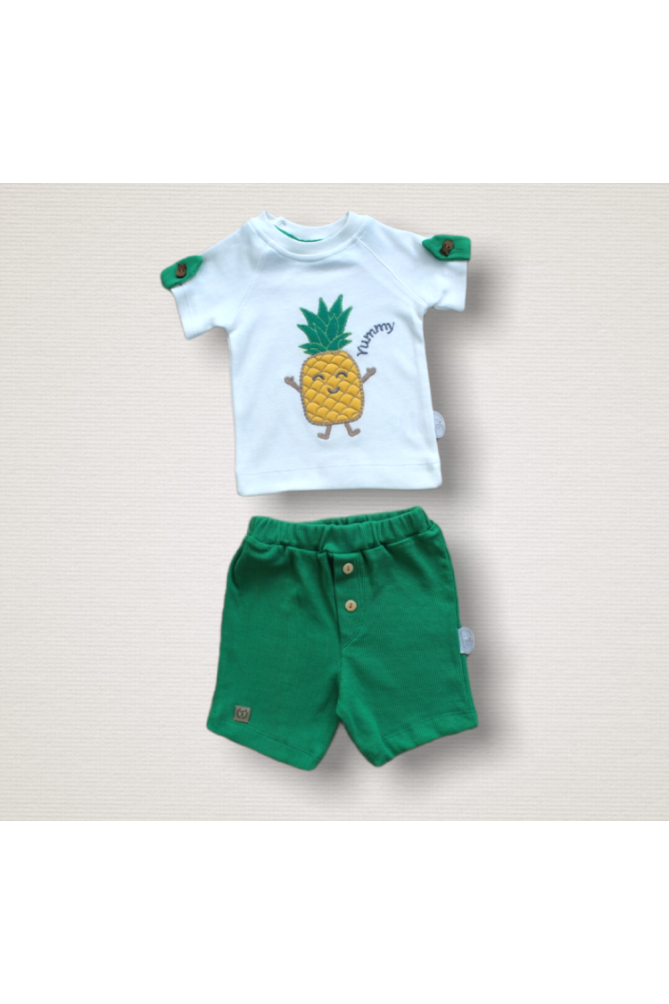 Wholesale 2-Piece Baby Boys T-Shirt Sets with Shorts 1-12M - Brand: Tomuycuk - Kids & Baby Clothes Wholesale - Globality Store