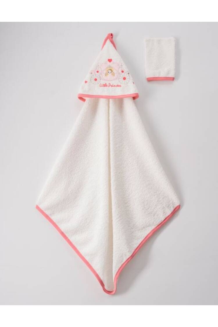 Wholesale 2-Piece Baby Girl Set with Scrub Mitt and Towel 72x80 - Brand: Ramel Kids - Kids & Baby Clothes Wholesale - Globality Store