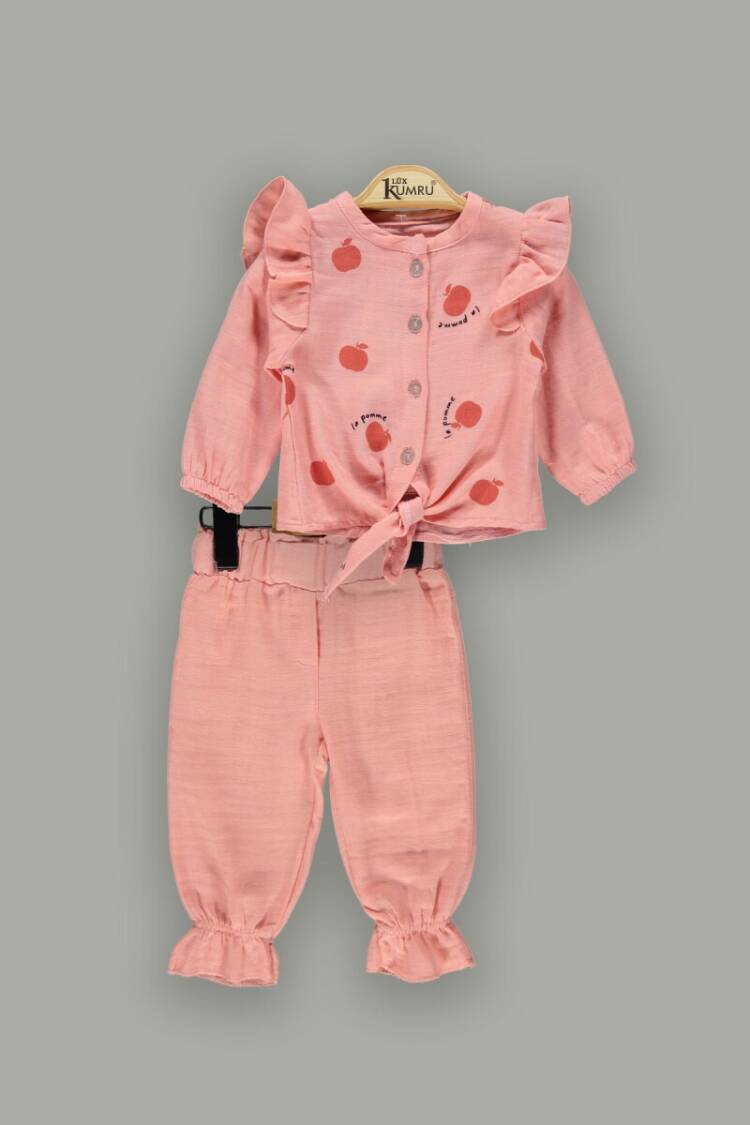 Wholesale 2-Piece Baby Girls Pants Sets with Shirt 6-18M - Brand: Kumru Bebe - Kids & Baby Clothes Wholesale - Globality Store