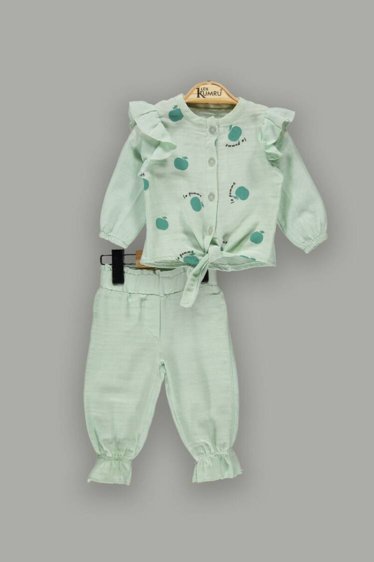 Wholesale 2-Piece Baby Girls Pants Sets with Shirt 6-18M - Brand: Kumru Bebe - Kids & Baby Clothes Wholesale - Globality Store