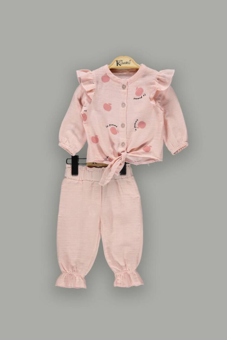 Wholesale 2-Piece Baby Girls Pants Sets with Shirt 6-18M - Brand: Kumru Bebe - Kids & Baby Clothes Wholesale - Globality Store