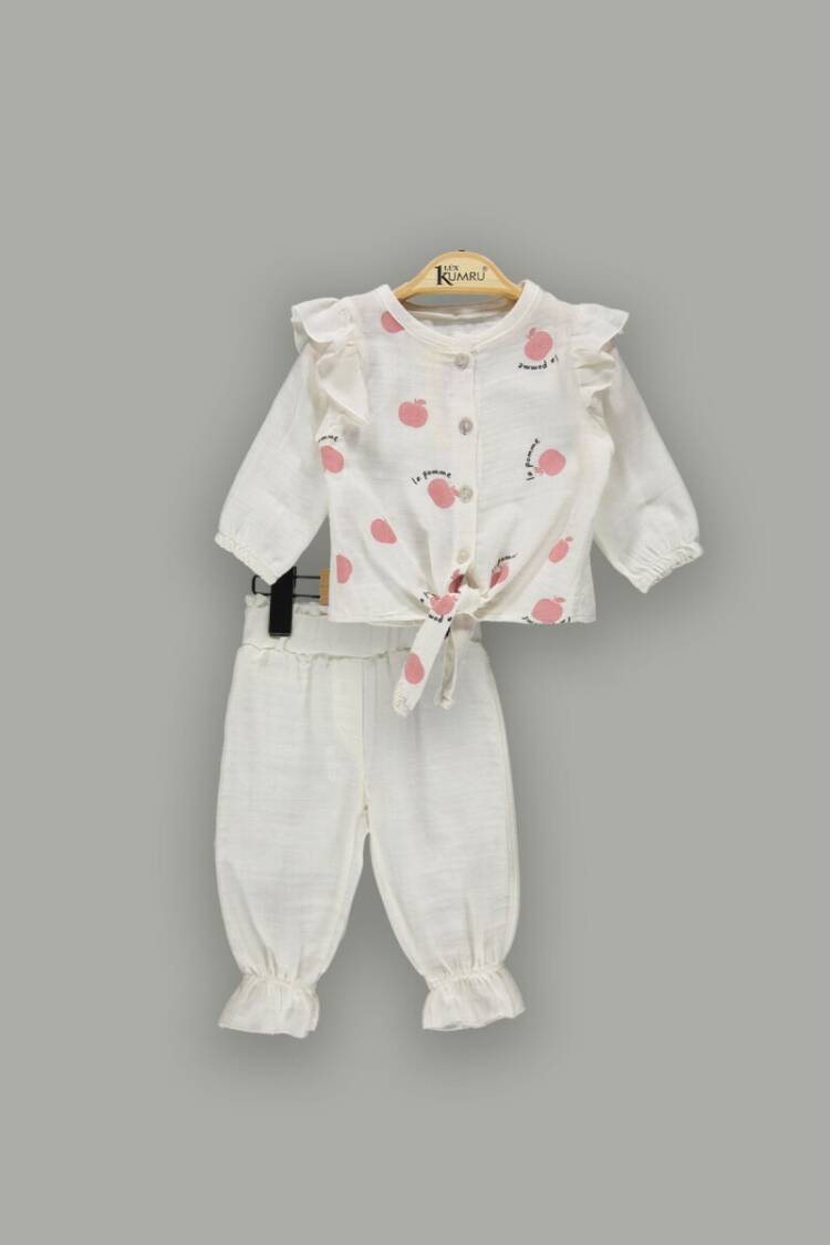 Wholesale 2-Piece Baby Girls Pants Sets with Shirt 6-18M - Brand: Kumru Bebe - Kids & Baby Clothes Wholesale - Globality Store
