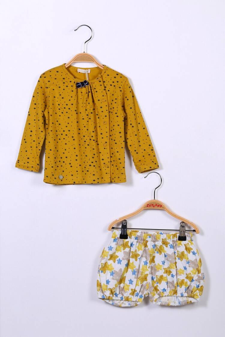 Wholesale 2-Piece Baby Girls Set with Blouse and Shorts 6-24M - Brand: Zeyland - Kids & Baby Clothes Wholesale - Globality Store