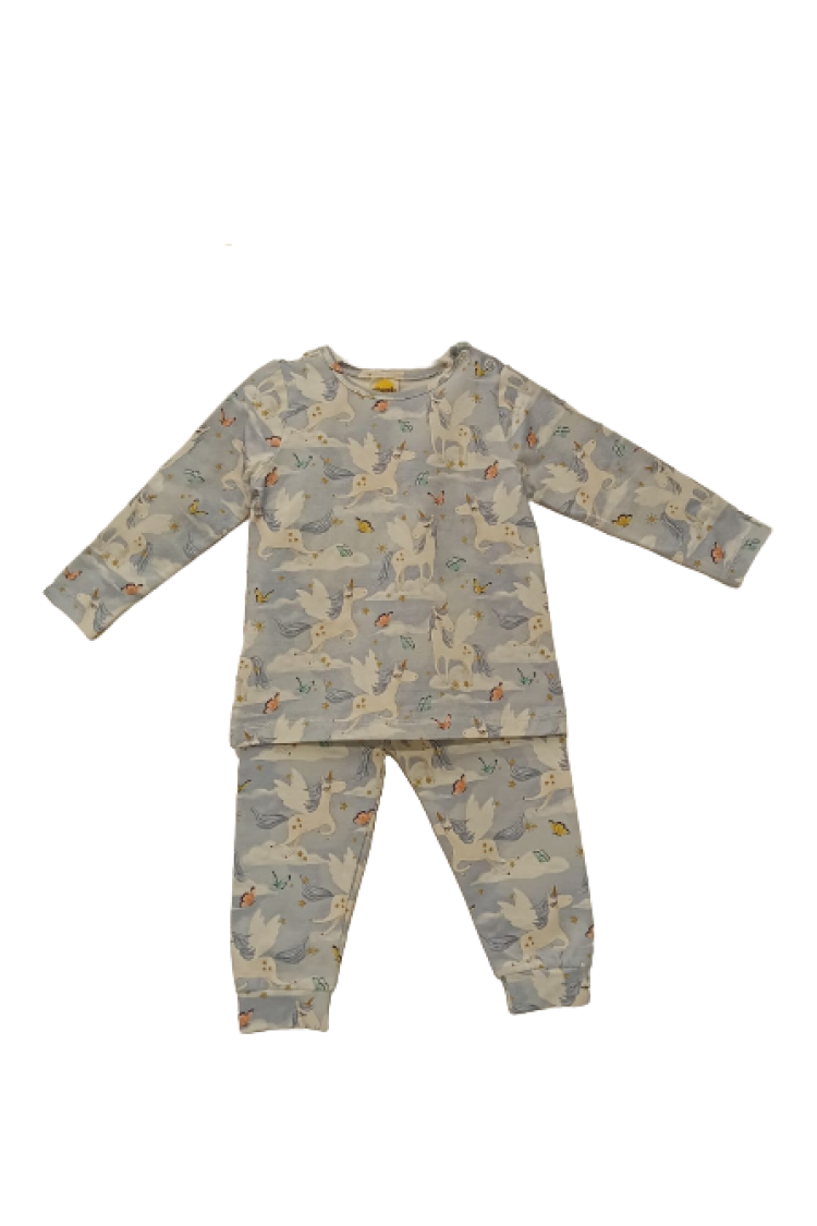 Wholesale 2-Piece Baby Girls Unicorn Set Busra Bebe - Brand: Büşra Bebe - Kids & Baby Clothes Wholesale - Globality Store