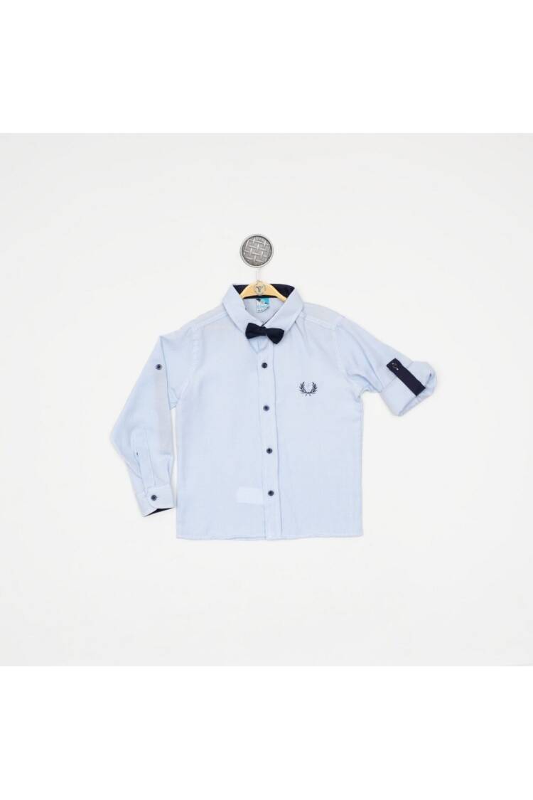 Wholesale 2-Piece Boys Shirt with Bowtie 2-5Y - Brand: Timo - Kids & Baby Clothes Wholesale - Globality Store
