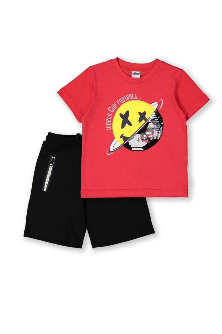 Wholesale 2-Piece Boys Shorts Set with T-shirt - Brand: Elnino - Kids & Baby Clothes Wholesale - Globality Store