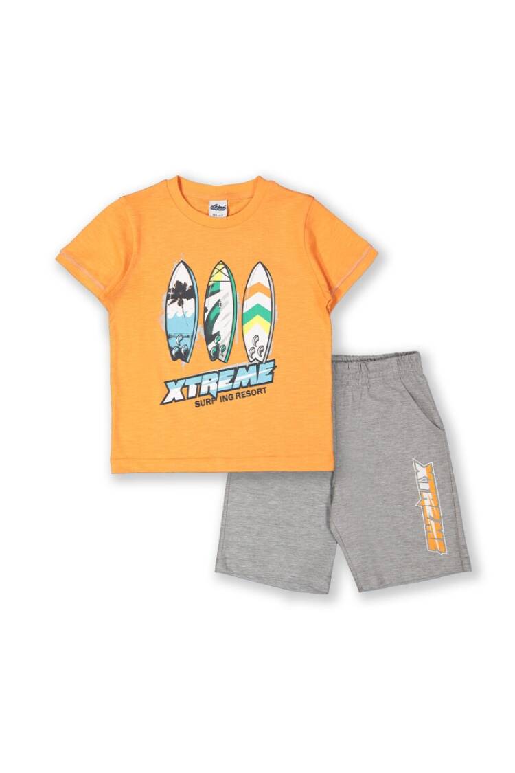 Wholesale 2-Piece Boys T-shirt and Shorts Set 3-6Y - Brand: Elnino - Kids & Baby Clothes Wholesale - Globality Store