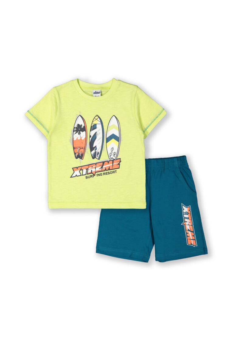 Wholesale 2-Piece Boys T-shirt and Shorts Set 3-6Y - Brand: Elnino - Kids & Baby Clothes Wholesale - Globality Store