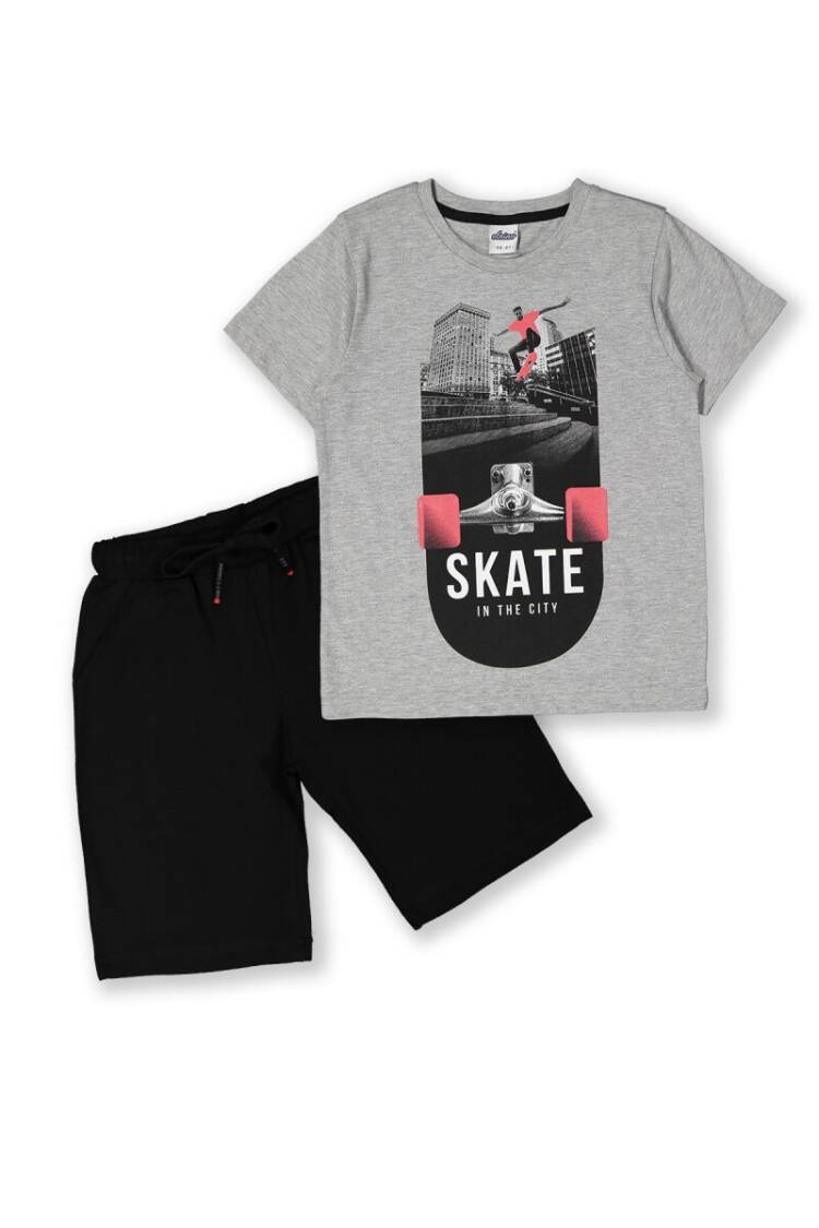 Wholesale 2-Piece Boys T-shirt Set with Shorts 8-14Y - Brand: Elnino - Kids & Baby Clothes Wholesale - Globality Store