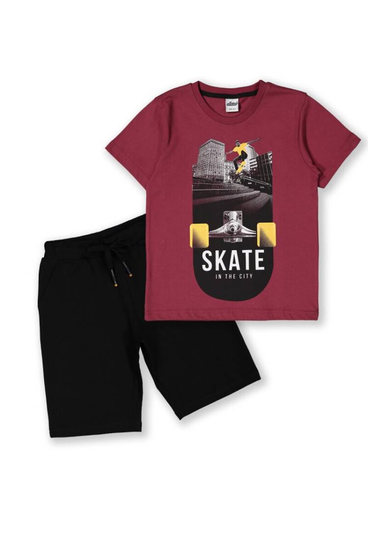 Wholesale 2-Piece Boys T-shirt Set with Shorts 8-14Y - Brand: Elnino - Kids & Baby Clothes Wholesale - Globality Store