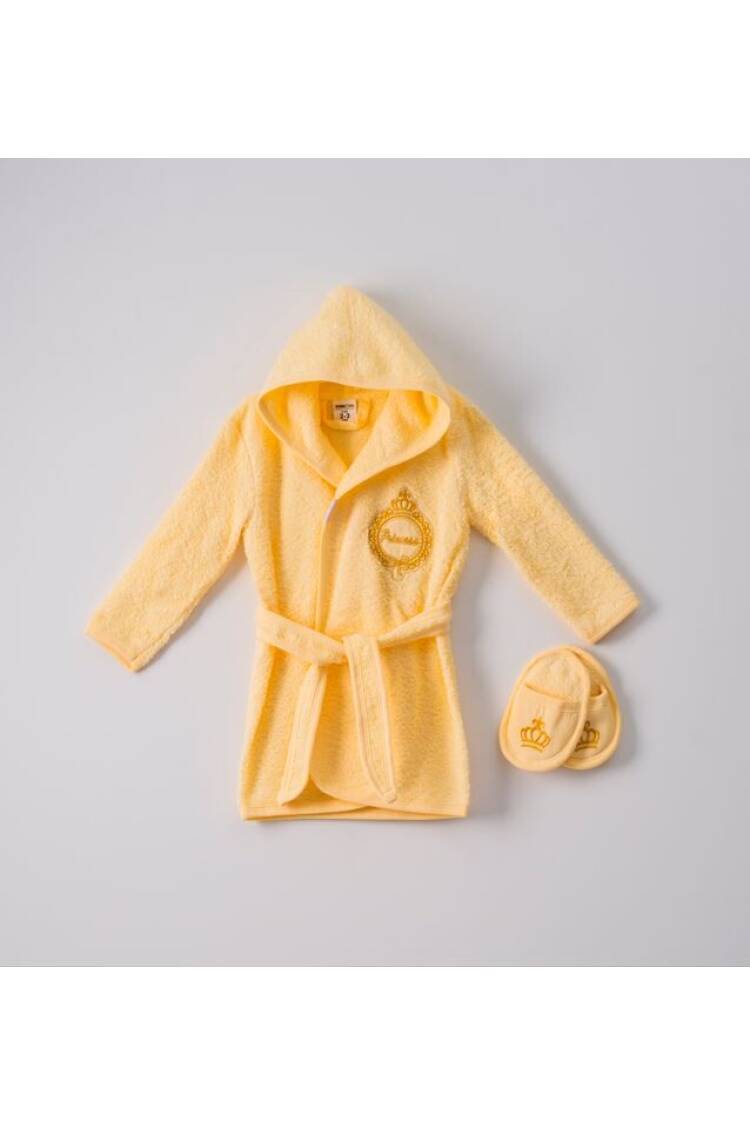 Wholesale 2-Piece Girls Bathrobe with Slipper 1-4Y - Brand: Ramel Kids - Kids & Baby Clothes Wholesale - Globality Store