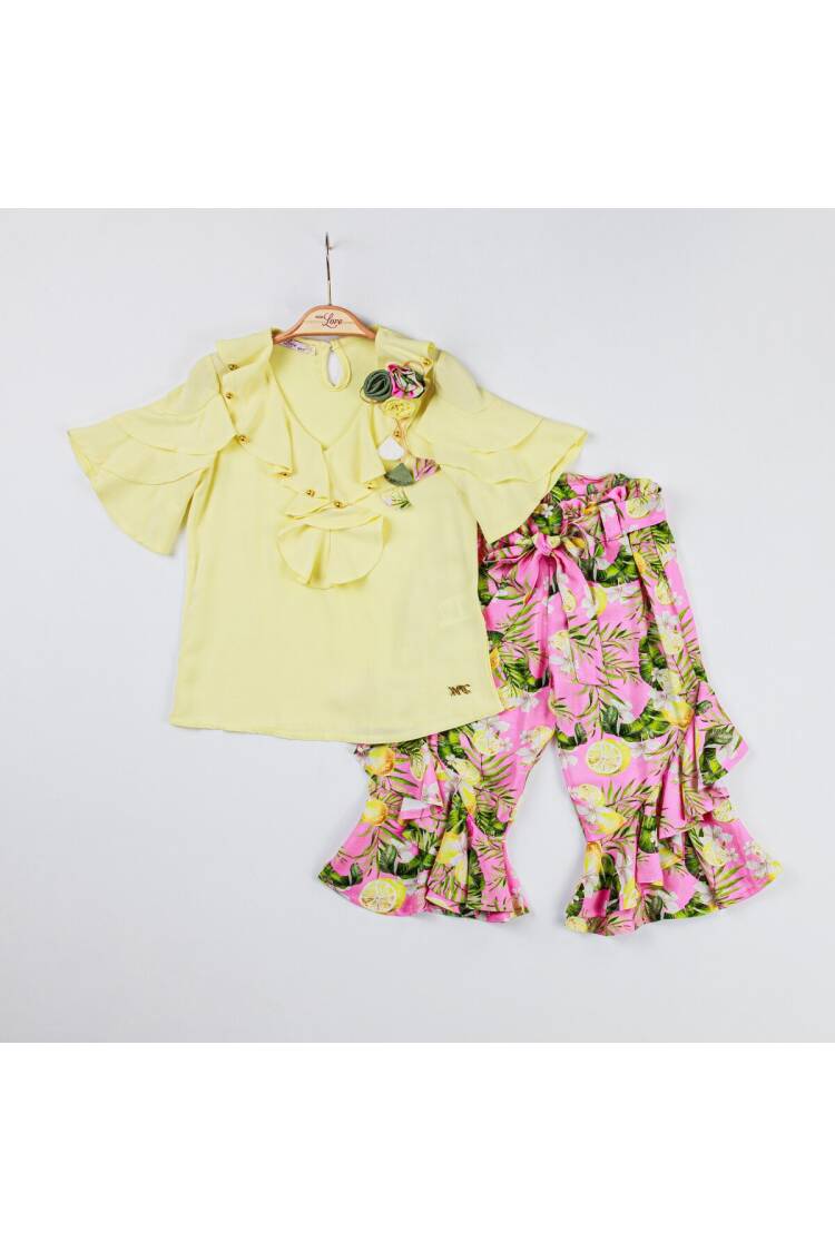 Wholesale 2-Piece Girls blouse and Pants Set 2-6Y - Brand: Miss Lore - Kids & Baby Clothes Wholesale - Globality Store