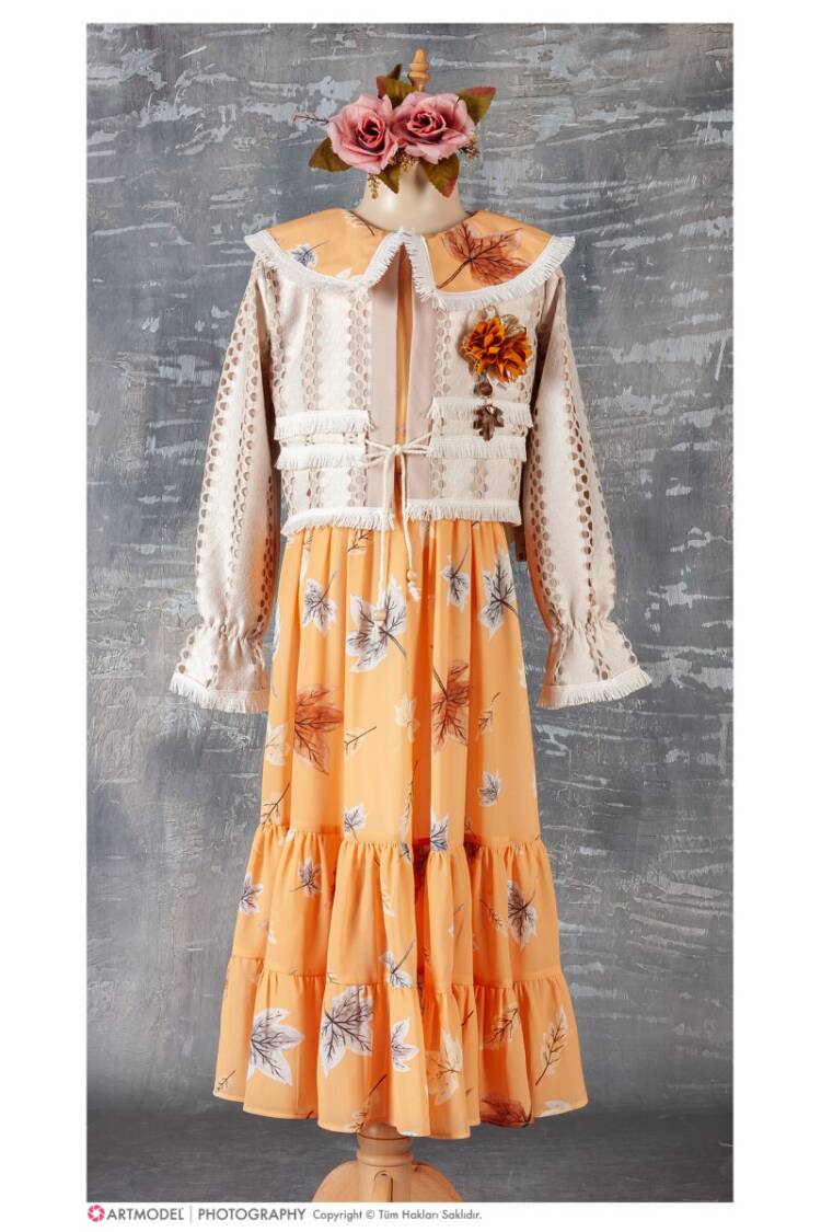 Wholesale 2-Piece Girls Dress with Bolero 9-12Y - Brand: Tivido - Kids & Baby Clothes Wholesale - Globality Store