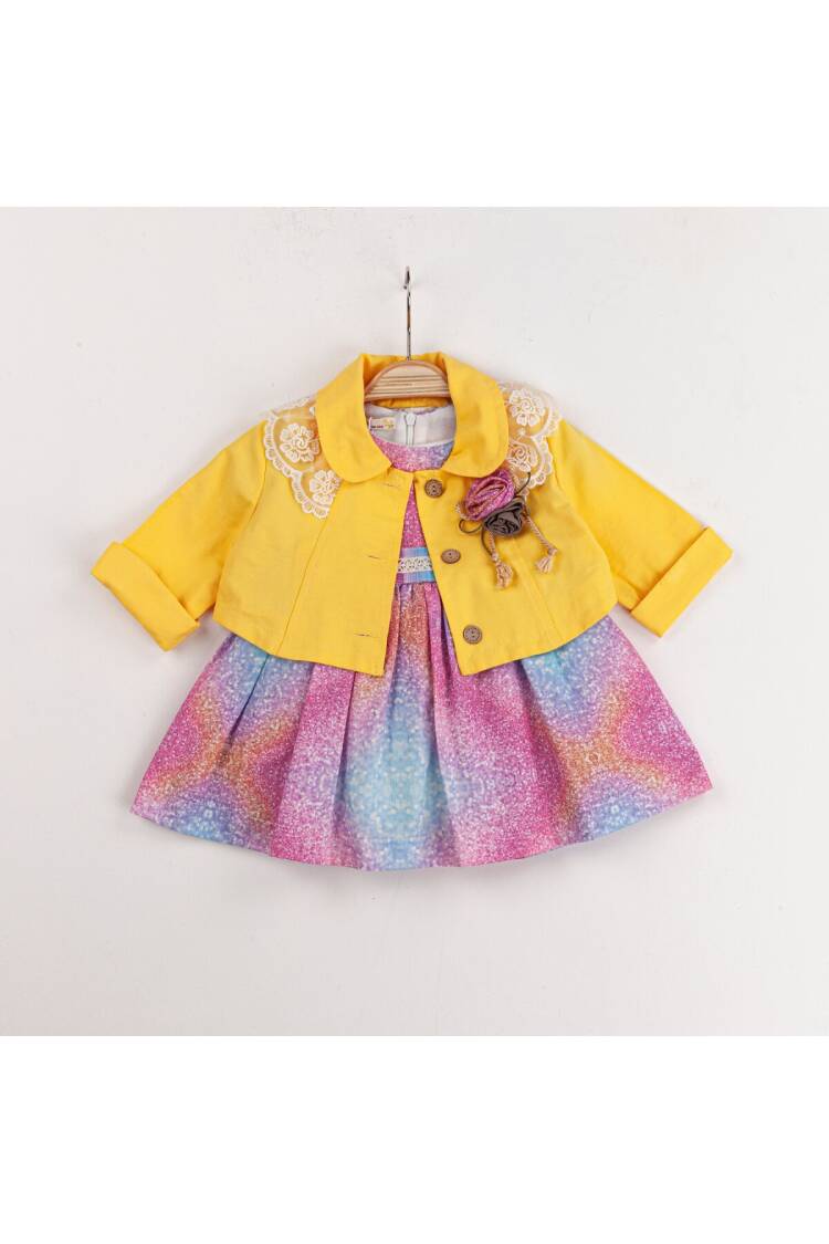 Wholesale 2-Piece Girls Dress with Jacket 2-6Y - Brand: Miss Lore - Kids & Baby Clothes Wholesale - Globality Store