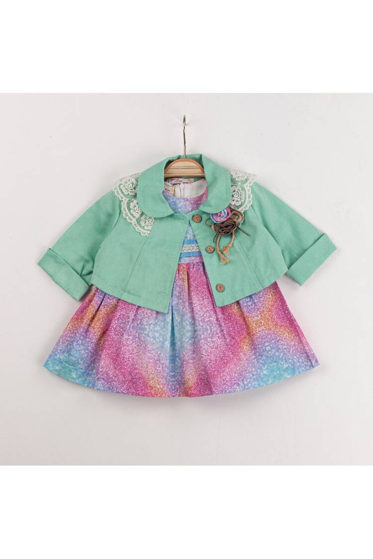 Wholesale 2-Piece Girls Dress with Jacket 2-6Y - Brand: Miss Lore - Kids & Baby Clothes Wholesale - Globality Store