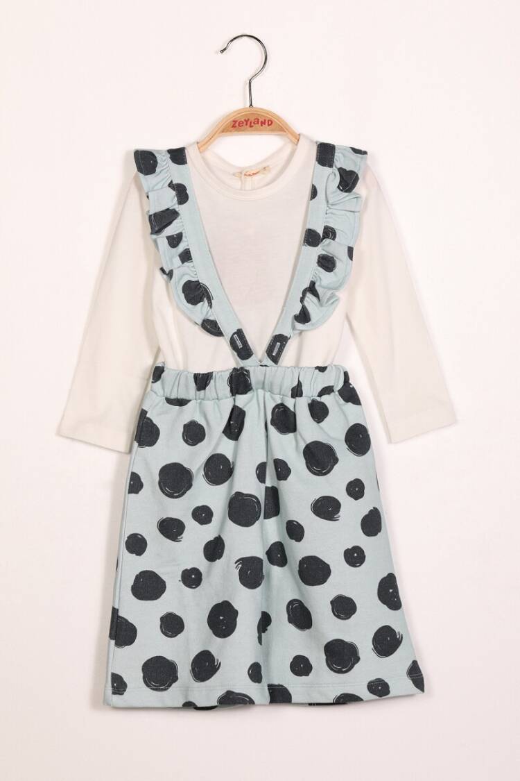 Wholesale 2-Piece Girls Dress with Long Sleeve T-shirt 2-7Y - Brand: Zeyland - Kids & Baby Clothes Wholesale - Globality Store