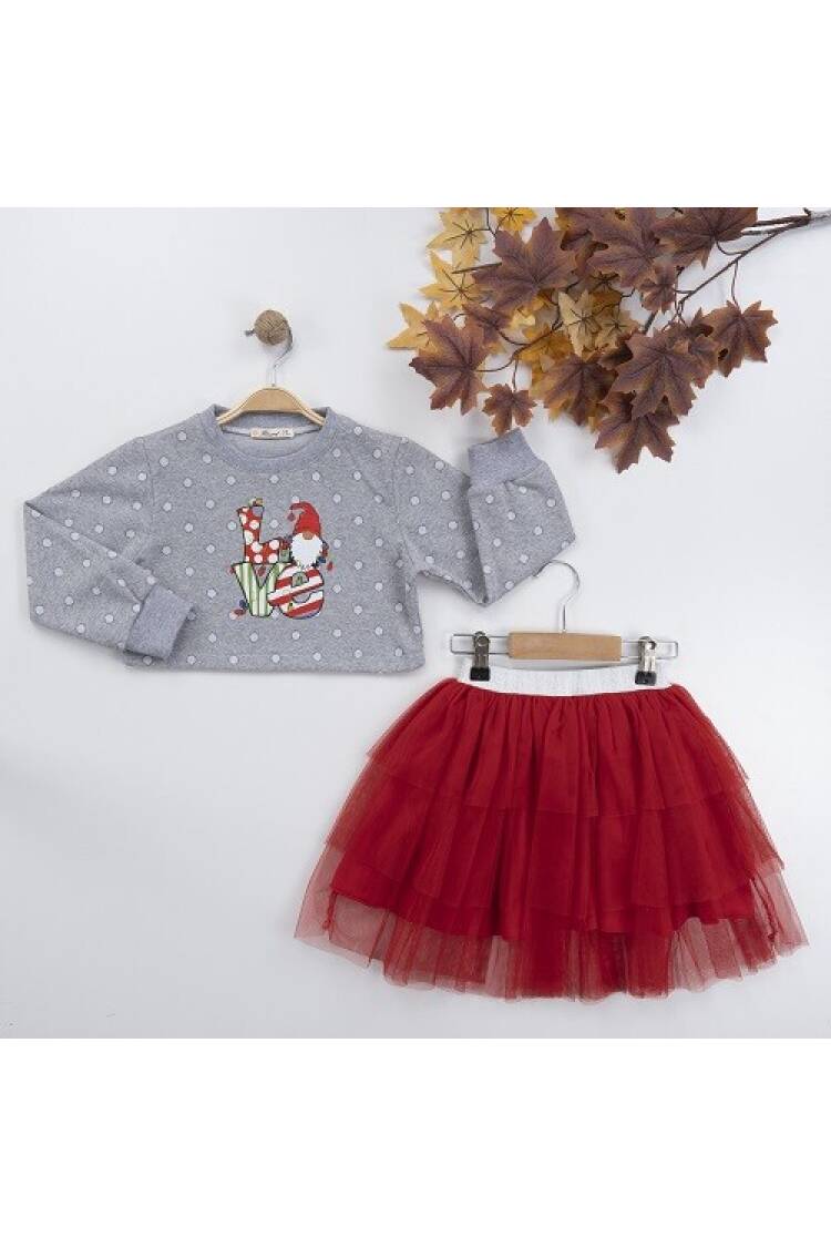 Wholesale 2-Piece Girls Newyear Dress 3-6Y - Brand: Büşra Bebe - Kids & Baby Clothes Wholesale - Globality Store