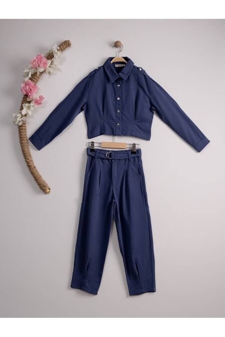 Wholesale 2-Piece Girls Pants Set 7-10Y - Brand: Büşra Bebe - Kids & Baby Clothes Wholesale - Globality Store