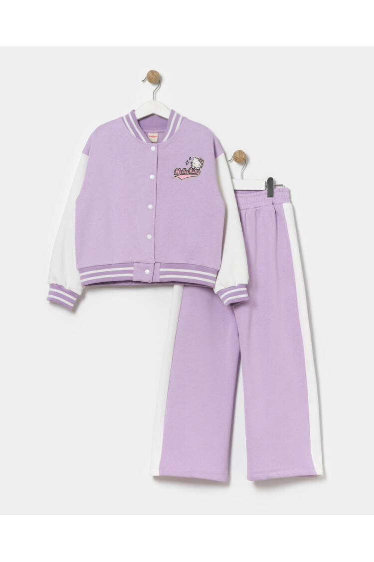 Wholesale 2-Piece Girls Set with Cardigan and Pants 5-8Y - Brand: Miniloox - Kids & Baby Clothes Wholesale - Globality Store