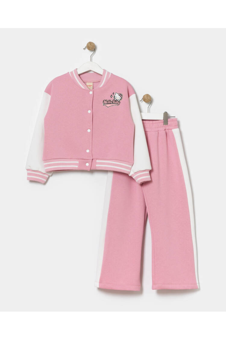 Wholesale 2-Piece Girls Set with Cardigan and Pants 5-8Y - Brand: Miniloox - Kids & Baby Clothes Wholesale - Globality Store