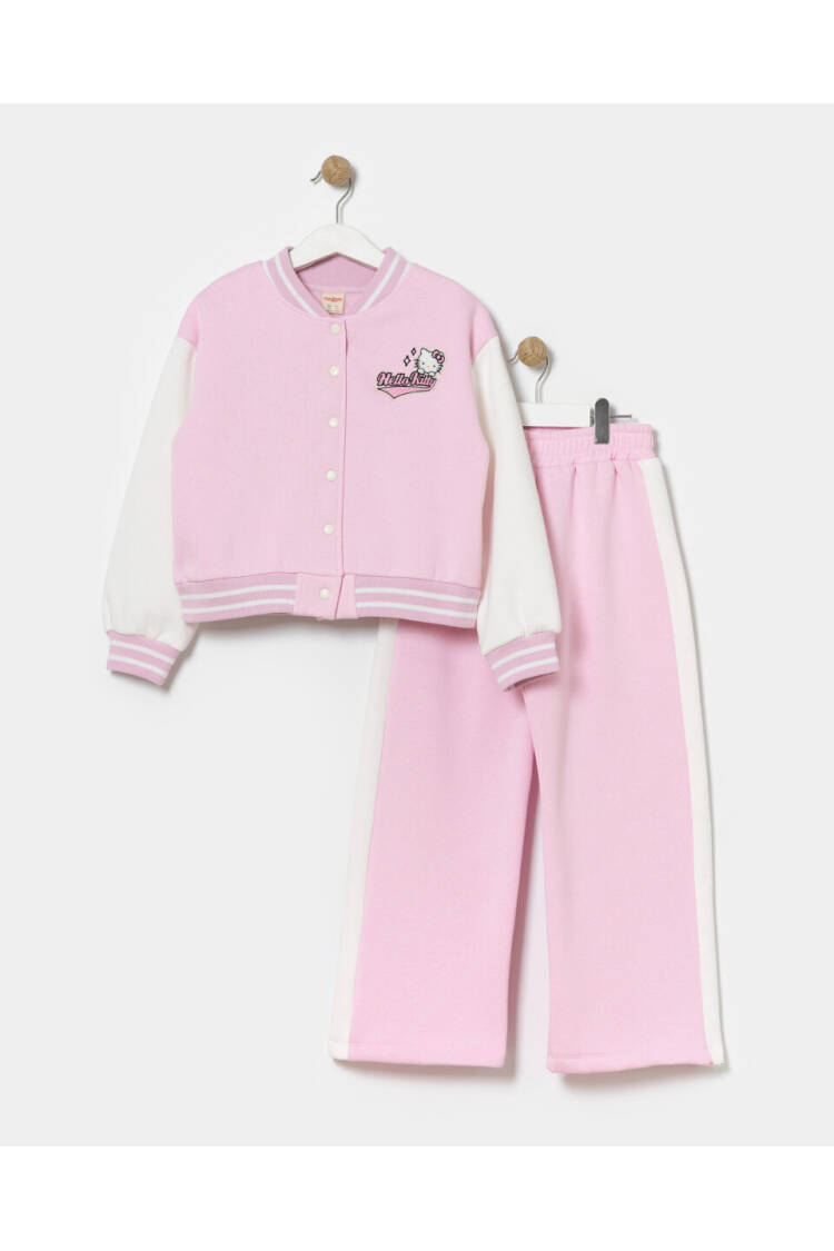 Wholesale 2-Piece Girls Set with Cardigan and Pants 5-8Y - Brand: Miniloox - Kids & Baby Clothes Wholesale - Globality Store