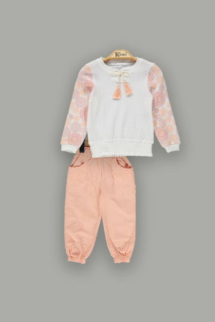Wholesale 2-Piece Girls Shirt Sets With Pants 2-5Y - Brand: Kumru Bebe - Kids & Baby Clothes Wholesale - Globality Store