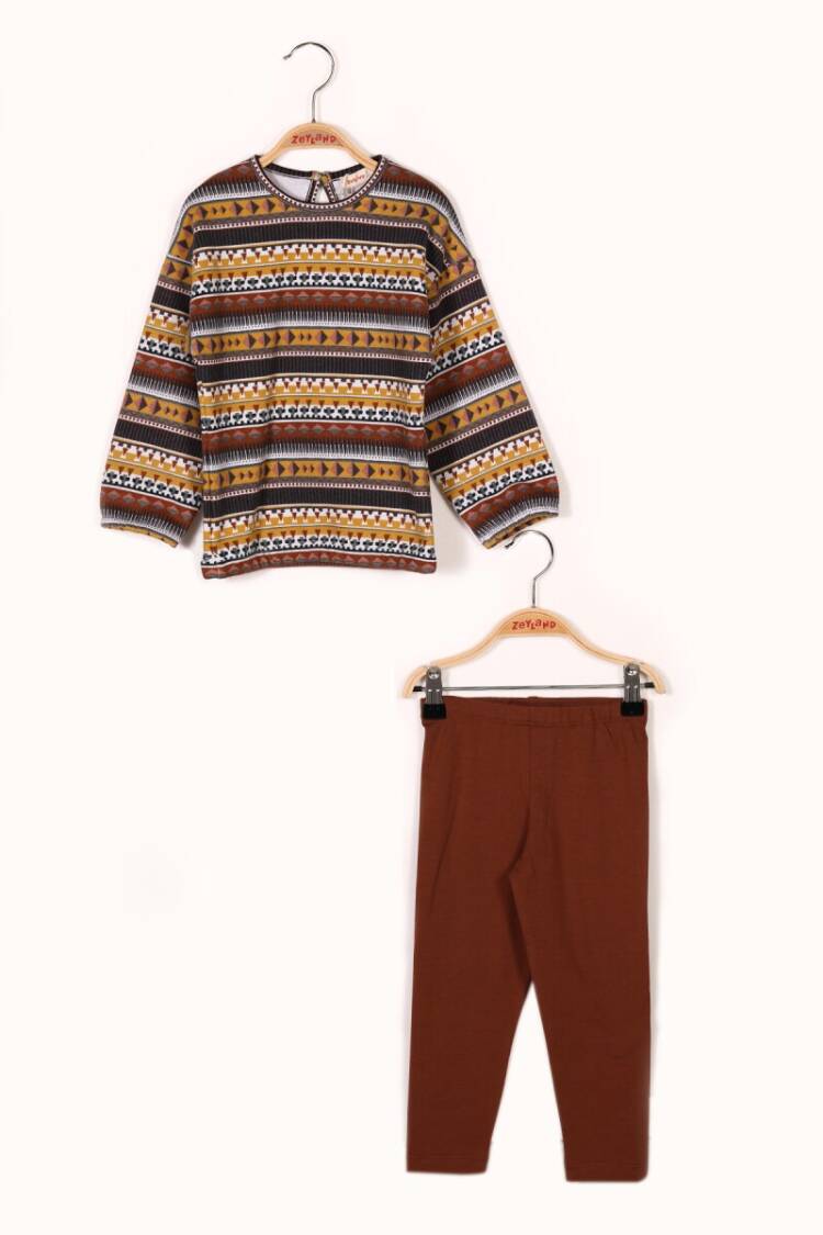 Wholesale 2-Piece Girls Sweatshirt with Leggings 2-7Y - Brand: Zeyland - Kids & Baby Clothes Wholesale - Globality Store