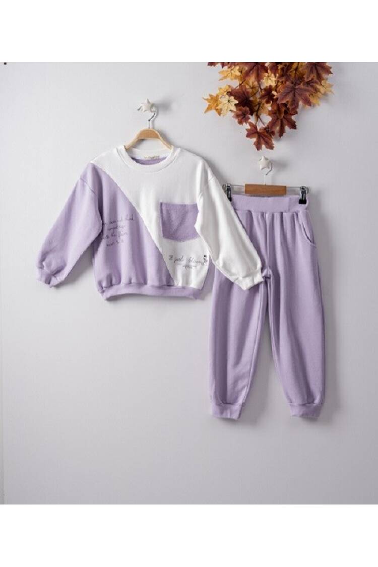Wholesale 2-Piece Girls Tracksuit Set 7-10Y - Brand: Büşra Bebe - Kids & Baby Clothes Wholesale - Globality Store