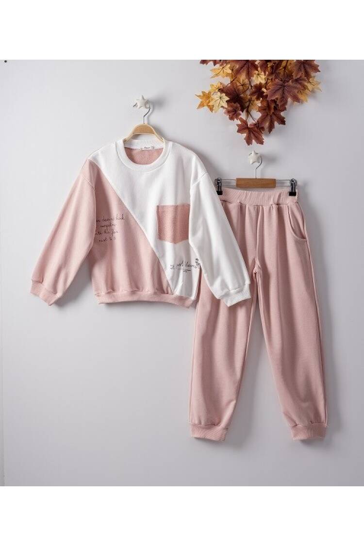 Wholesale 2-Piece Girls Tracksuit Set 7-10Y - Brand: Büşra Bebe - Kids & Baby Clothes Wholesale - Globality Store