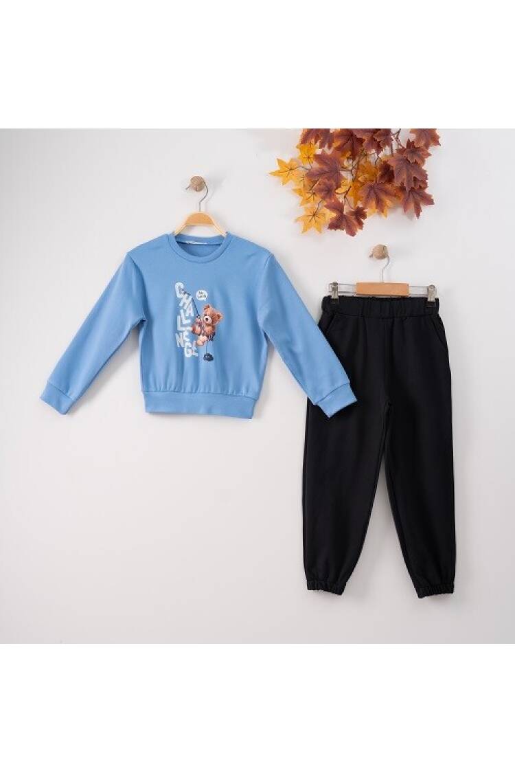 Wholesale 2-Piece Girls Tracksuit Set 7-10Y - Brand: Büşra Bebe - Kids & Baby Clothes Wholesale - Globality Store