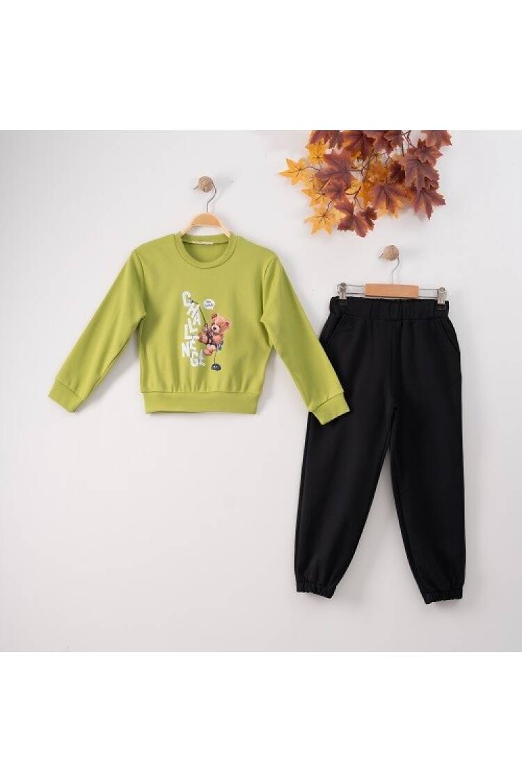 Wholesale 2-Piece Girls Tracksuit Set 7-10Y - Brand: Büşra Bebe - Kids & Baby Clothes Wholesale - Globality Store