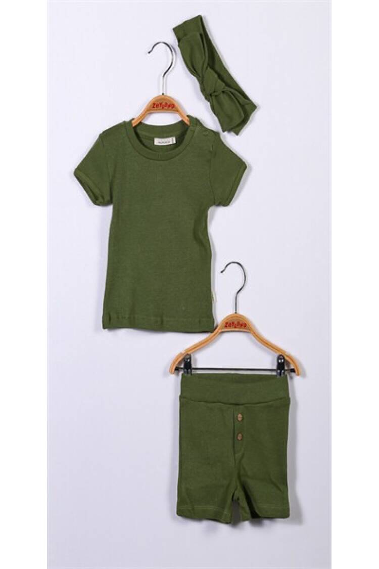 Wholesale 2-Piece Organic Baby Boys Set with T-shirt and Shorts Gots Certificate 6-24M - Brand: Zeyland - Kids & Baby Clothes Wholesale - Globality Store