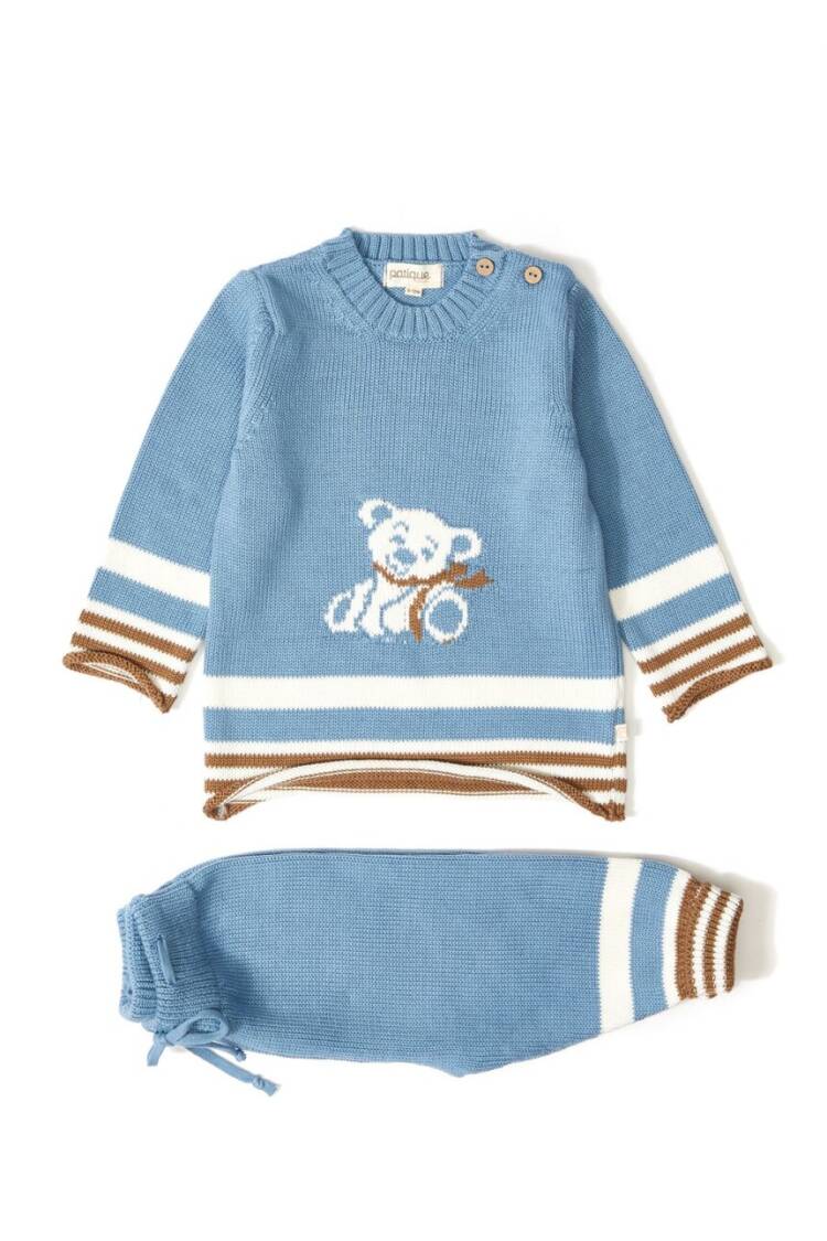 Wholesale Baby Girls 2-Piece Sweater and Pants Set 12-36M - Brand: Uludağ Triko - Kids & Baby Clothes Wholesale - Globality Store