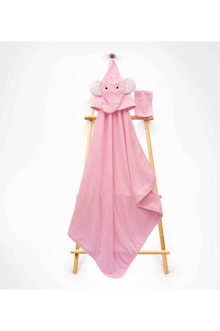 Wholesale 2-Piece Unisex Kids Scrub Mitt and Towel Set 1-3Y 85X80 - Brand: Babyline - Kids & Baby Clothes Wholesale - Globality Store