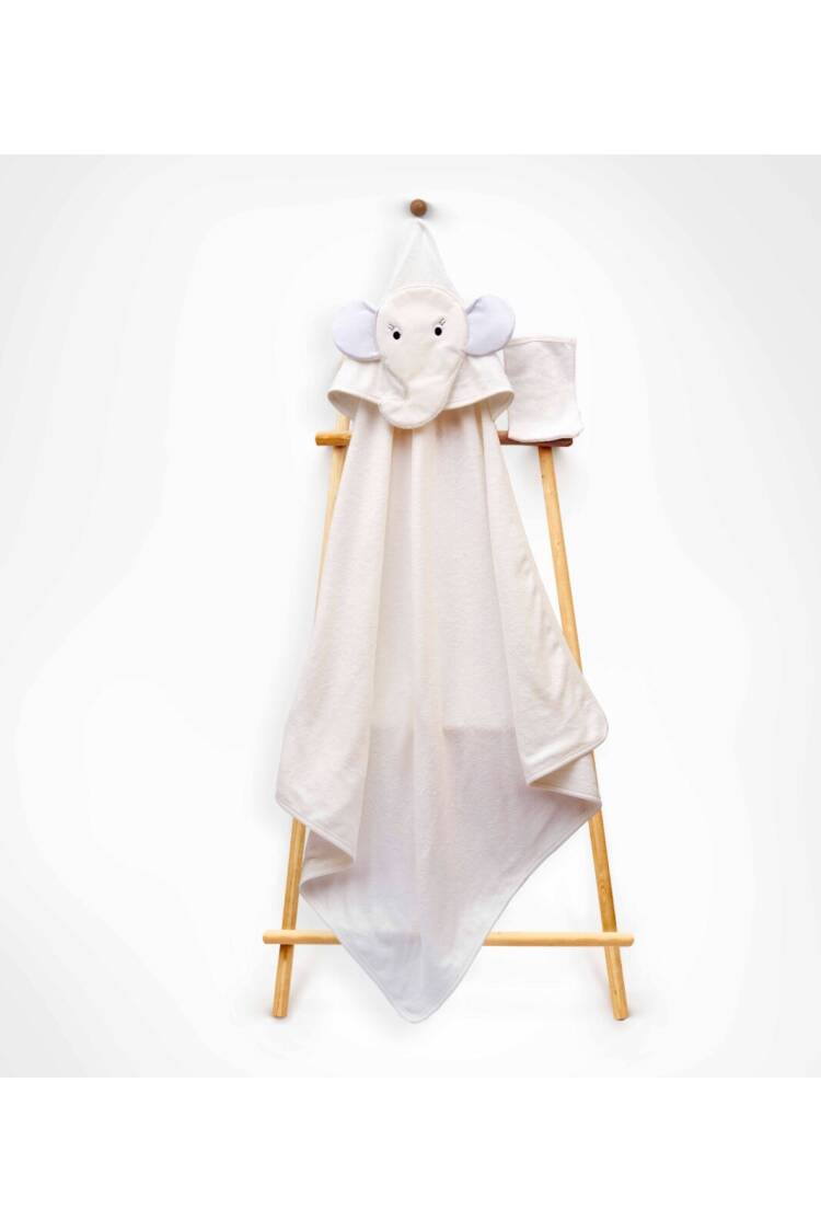Wholesale 2-Piece Unisex Kids Scrub Mitt and Towel Set 1-3Y 85X80 - Brand: Babyline - Kids & Baby Clothes Wholesale - Globality Store