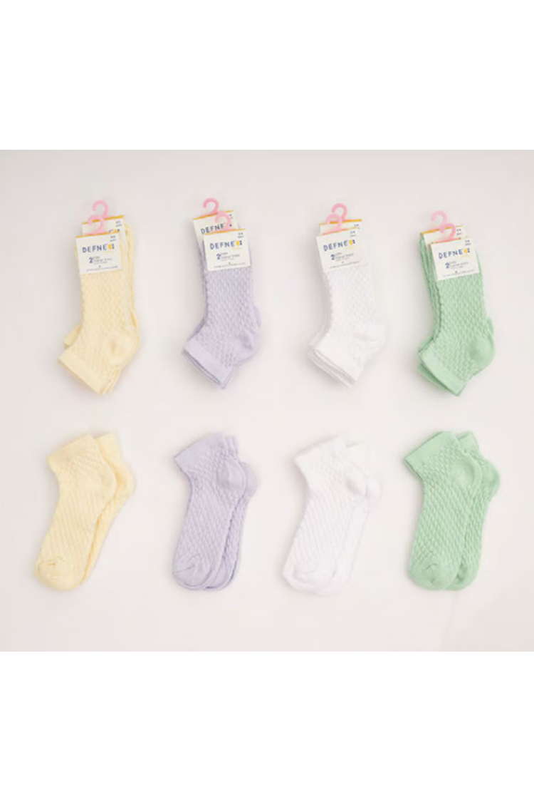 Wholesale 24-Piece Baby Girls Socks with Box - Brand: Defne - Kids & Baby Clothes Wholesale - Globality Store