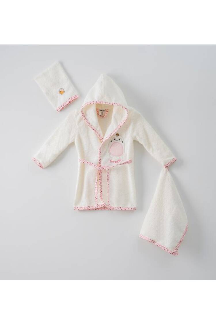 Wholesale 3-Piece Baby Bathrobe Set with Box 1-2Y - Brand: Ramel Kids - Kids & Baby Clothes Wholesale - Globality Store