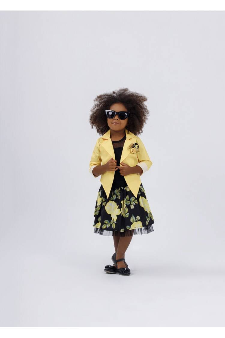 Wholesale 3-Piece Girl Skirt Set with Jacket and T-shirt 2-6Y - Brand: Miss Lore - Kids & Baby Clothes Wholesale - Globality Store