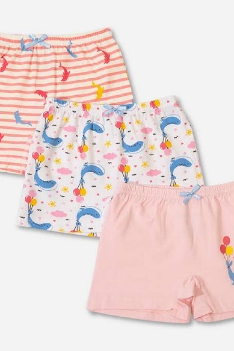 Wholesale 15-Piece Girls Boxer - Brand: Defne - Kids & Baby Clothes Wholesale - Globality Store