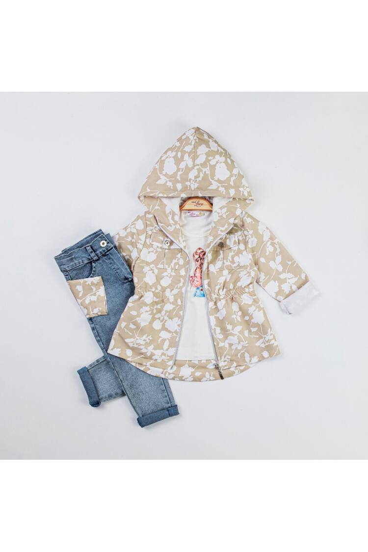 Wholesale 3-Piece Girls Jacket Body and Denim Pants 2-6Y - Brand: Miss Lore - Kids & Baby Clothes Wholesale - Globality Store