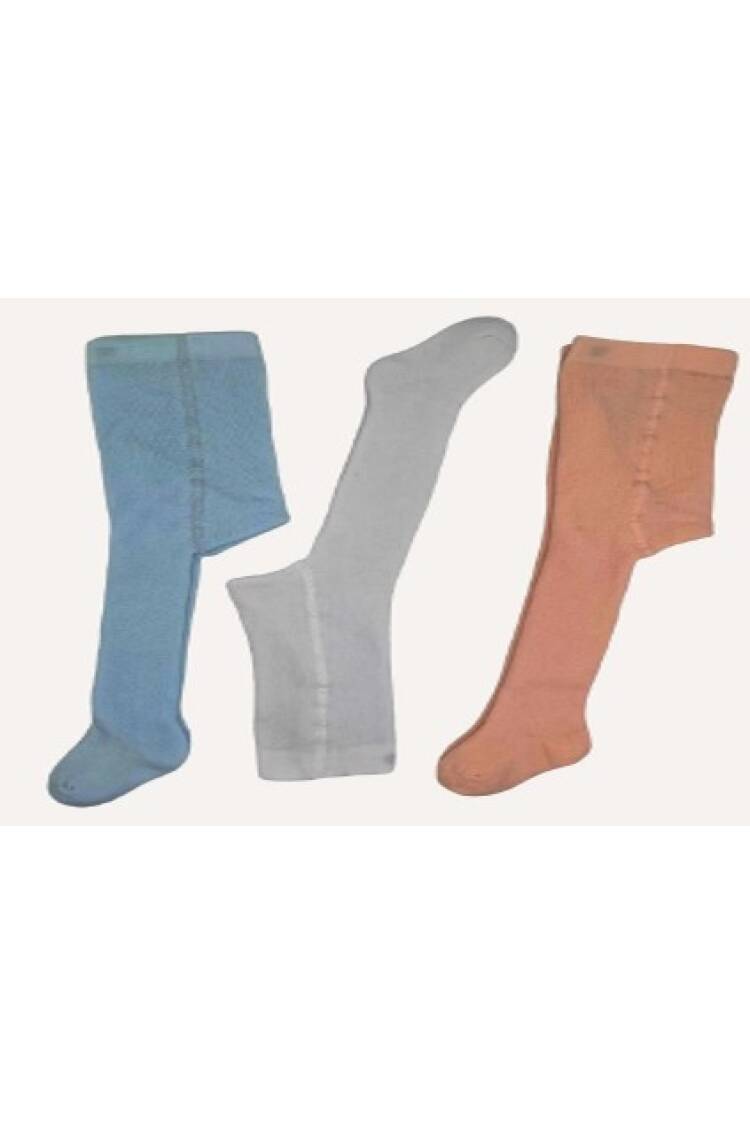 Wholesale 3-Piece Girl's Terry Pantyhose 5-6Y - Brand: Defne - Kids & Baby Clothes Wholesale - Globality Store