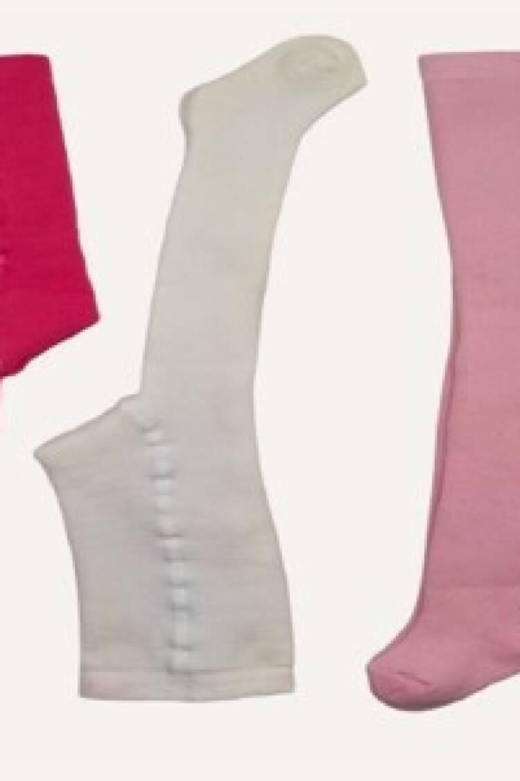 Wholesale 3pcs Baby Girl Terry Pantyhose 12-18M - Brand: Defne - Kids & Baby Clothes Wholesale - Globality Store
