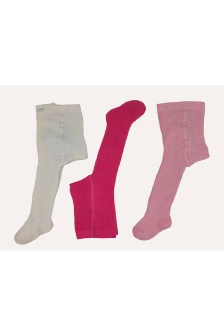 Wholesale 3Pcs Girl's Terry Pantyhose 3-4Y - Brand: Defne - Kids & Baby Clothes Wholesale - Globality Store