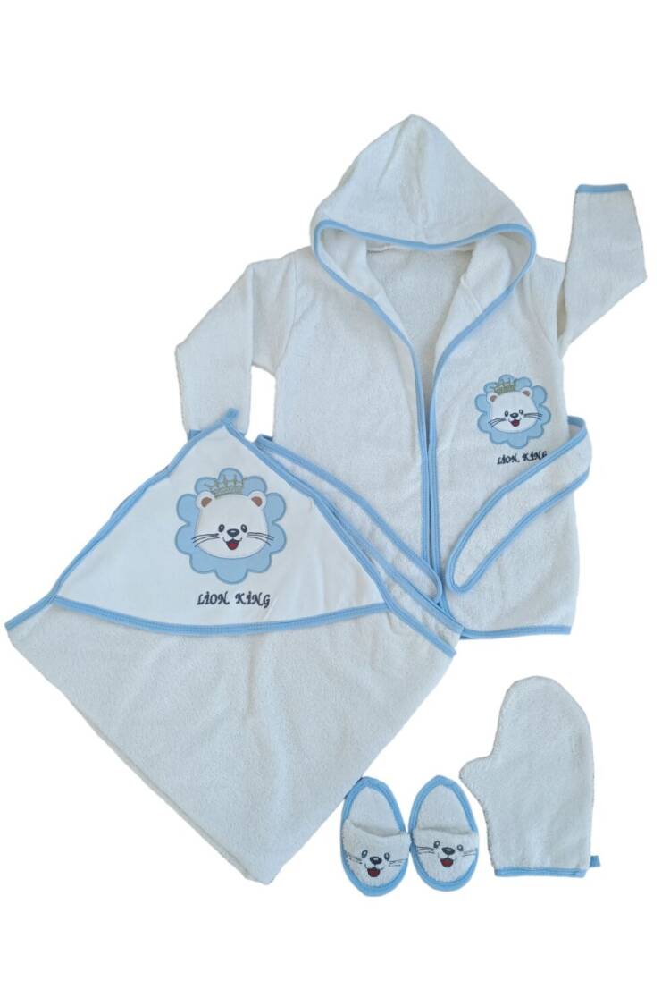 Wholesale 5-Piece Baby Boys Bathrobe Set 12-24M - Brand: Tomuycuk - Kids & Baby Clothes Wholesale - Globality Store