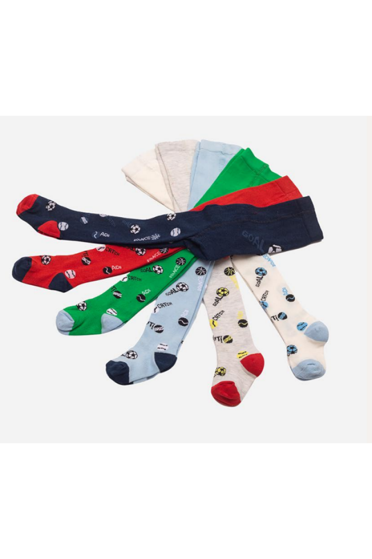 Wholesale 6-Piece Baby Boys Tights - Brand: Defne - Kids & Baby Clothes Wholesale - Globality Store