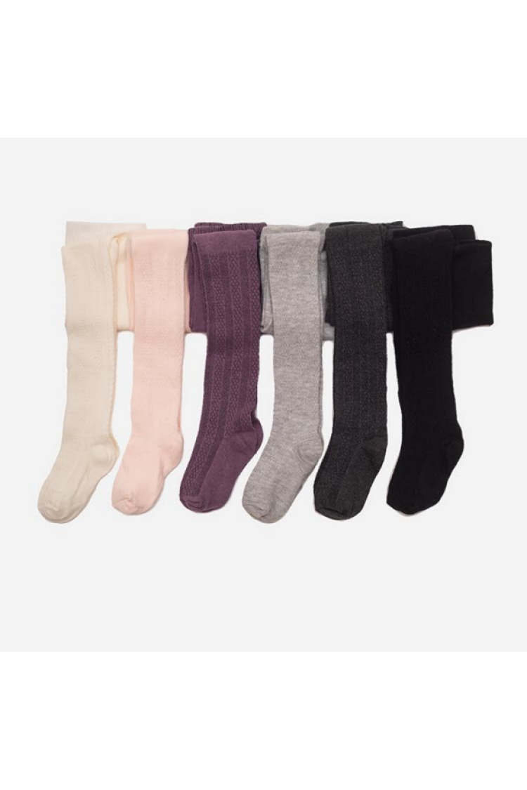 Wholesale 6-Piece Baby Patterned Tights - Brand: Defne - Kids & Baby Clothes Wholesale - Globality Store