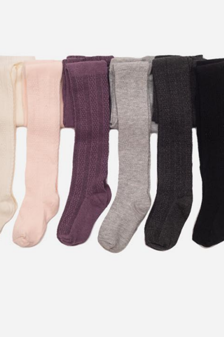 Wholesale 6-Piece Baby Patterned Tights - Brand: Defne - Kids & Baby Clothes Wholesale - Globality Store