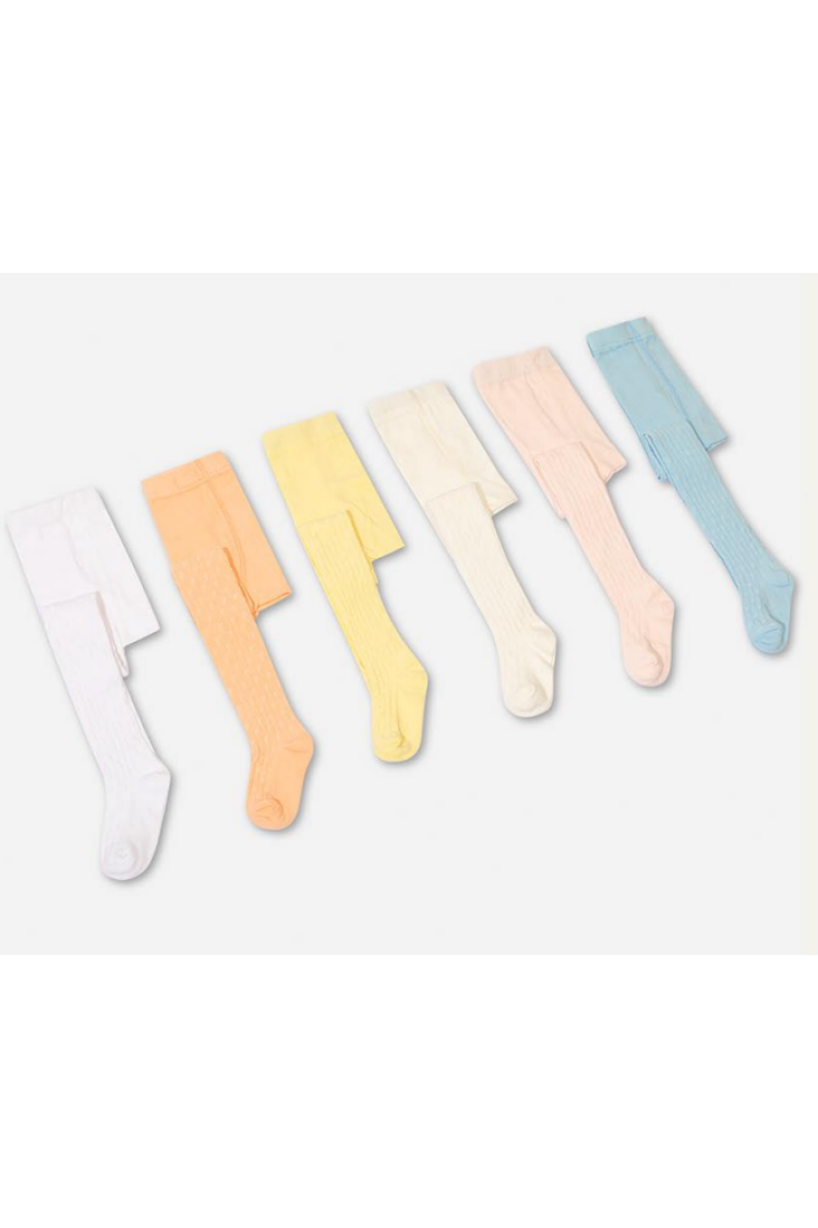 Wholesale 6-Piece Baby Girls Tights - Brand: Defne - Kids & Baby Clothes Wholesale - Globality Store