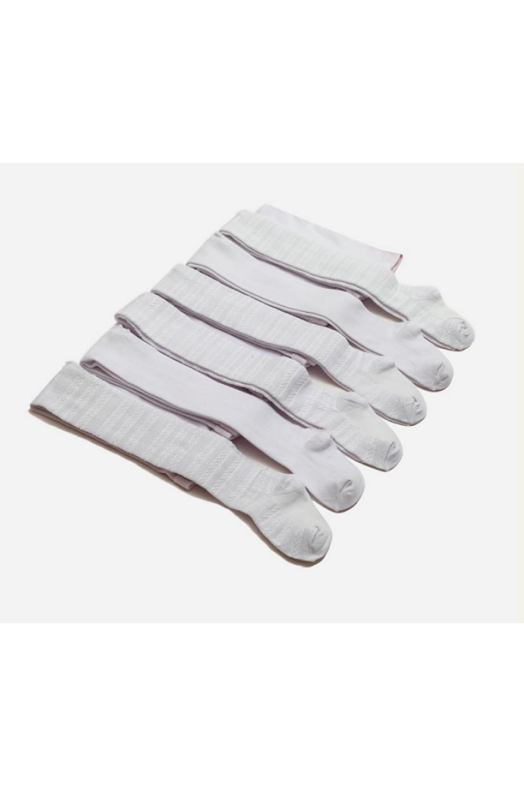 Wholesale 6-Piece Baby Tights with Flower Patterned - Brand: Defne - Kids & Baby Clothes Wholesale - Globality Store