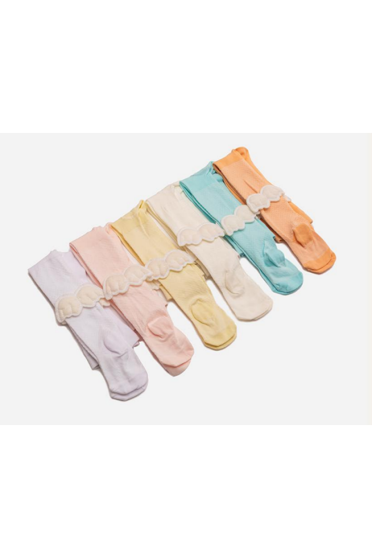 Wholesale 6-Piece Girls Tigts with Accessories - Brand: Defne - Kids & Baby Clothes Wholesale - Globality Store